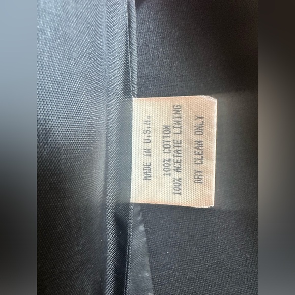 Trina Turk Vintage Black Blazer Size 4 - Picture 6 of 8
